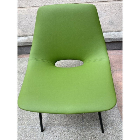 Image 1 of Paar Tonneau-Stühle von Pierre Guariche, 1955