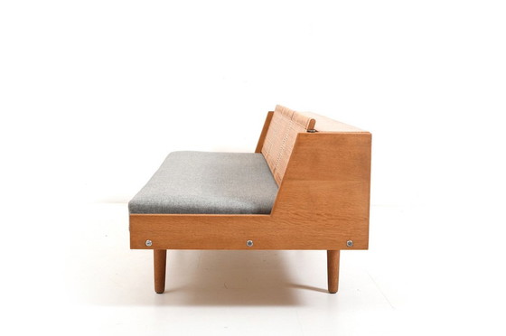 Image 1 of GE-258 Daybed in Eiche und Rohr von Hans J. Wegner für Getama, 1950er Jahre