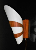Wandleuchte im Stil von Louis Kalff
