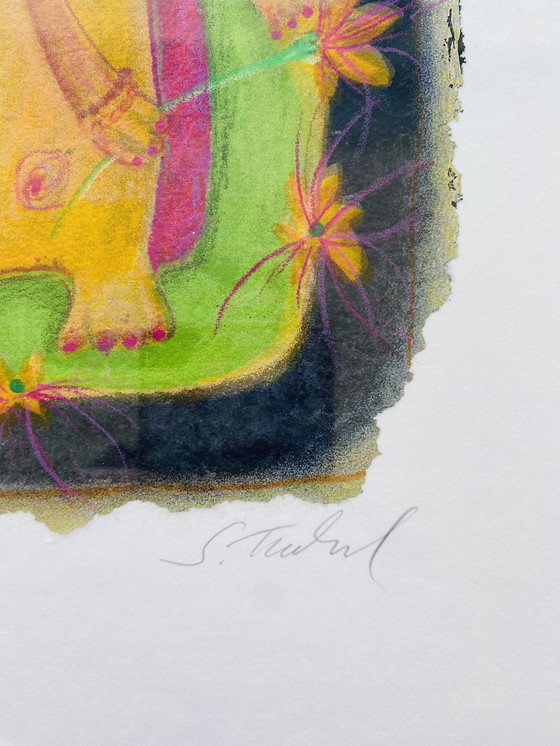 Image 1 of Sabine Tuchel - Siebdruck Elf