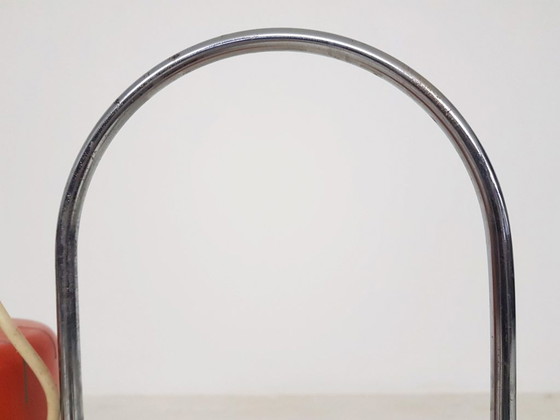 Image 1 of Orangefarbene Schreibtischleuchte aus der Mitte des Jahrhunderts