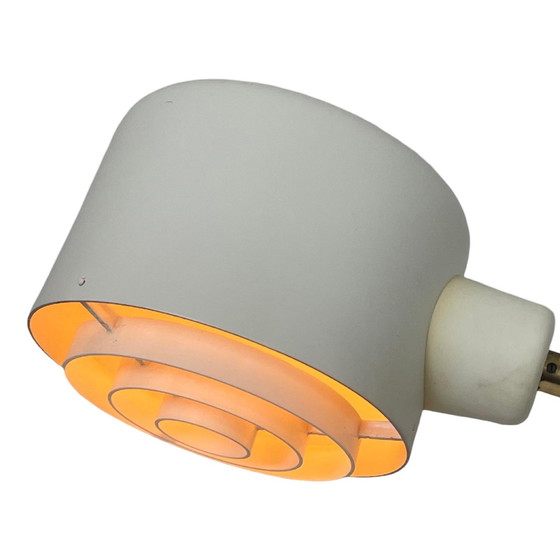 Image 1 of Hans Agne Jakobsson - Schreibtischlampe Modell 'Elidus' - ca. 1970er Jahre - Skandinavischer Vintage - Messing Schwanenhals