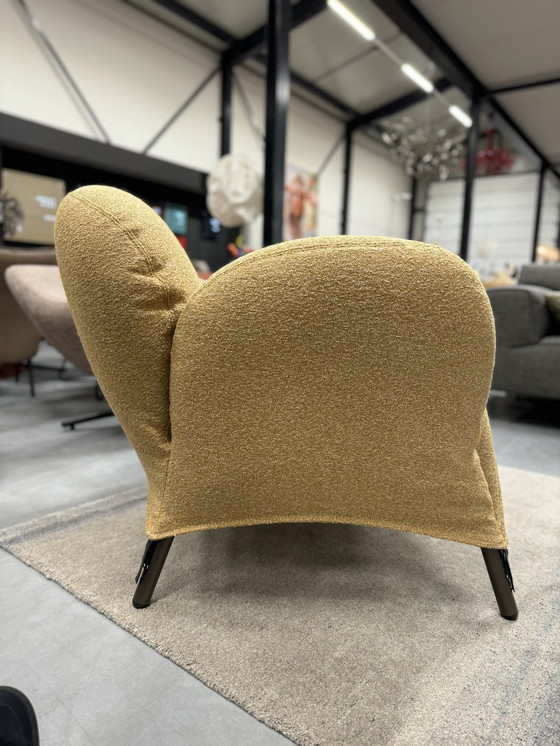 Image 1 of Label Bobo Sessel Bouclé ockerfarbener Stoff