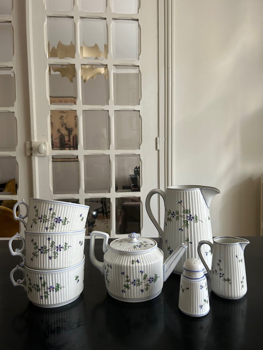 Seltenes Porzellan-Set Charles Pillivuyt
