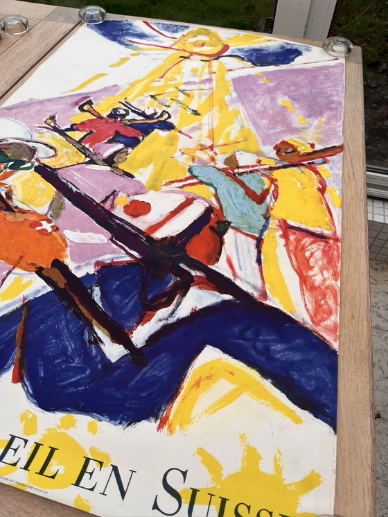 Image 1 of Poster Sport In Der Sonne In Der Schweiz