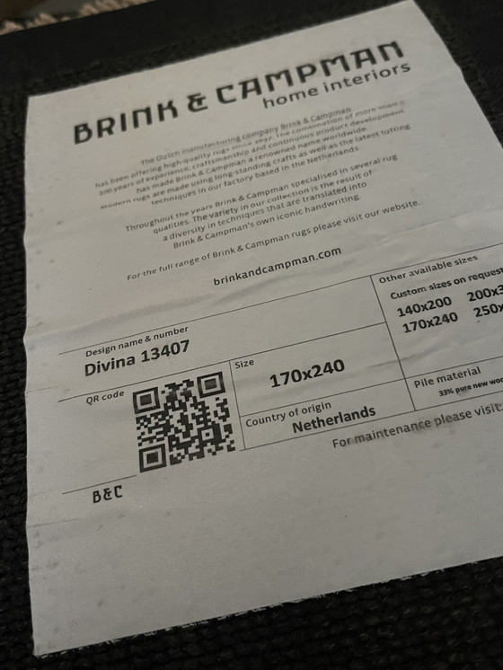 Image 1 of Brink & Campman Twinset Divina Teppich