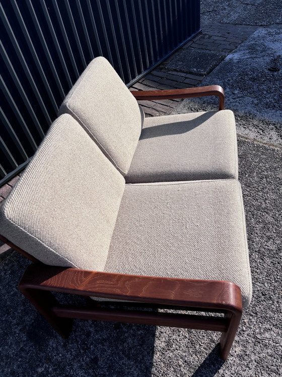 Image 1 of Vintage Teak Zweisitzer Dänisches Design