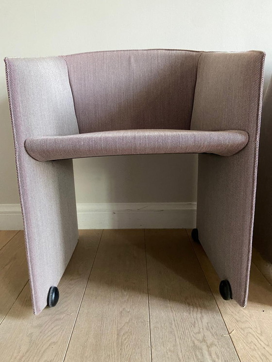 Image 1 of 3er Set Tecno Plau Stühle - entworfen von Gabriele und Oscar Buratti