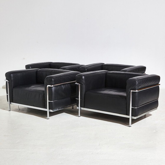 Image 1 of Vintage Lc3 Ledersessel für Cassina