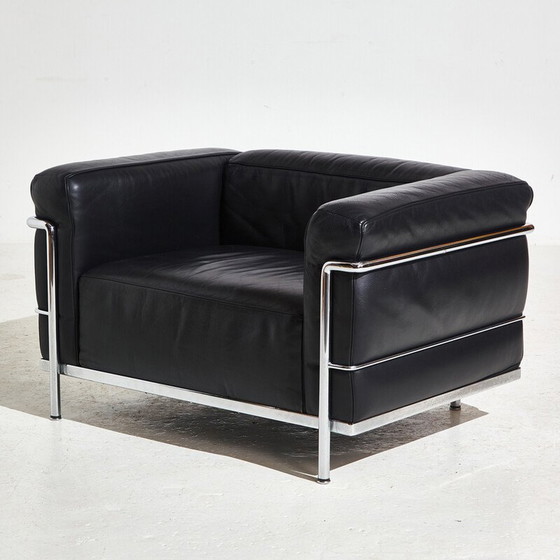 Image 1 of Vintage Lc3 Ledersessel für Cassina