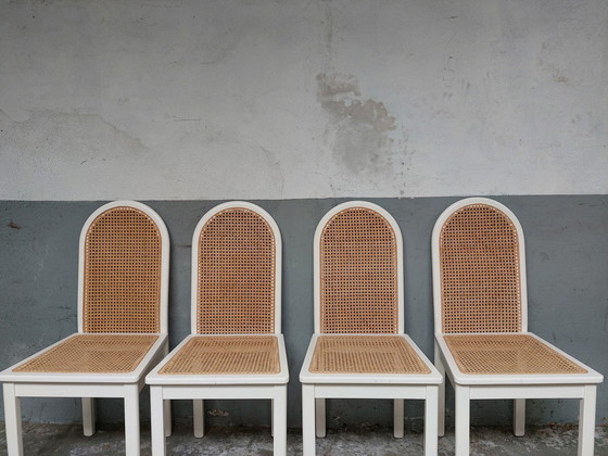 Image 1 of Set mit 4 Gurtbandstühlen 80