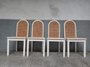 Set mit 4 Gurtbandstühlen 80