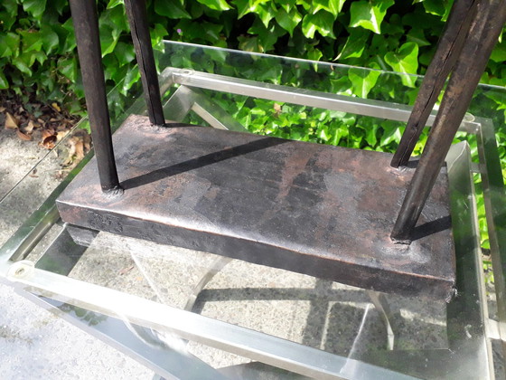 Image 1 of Blechstatue eines Pferdes, 61 cm hoch