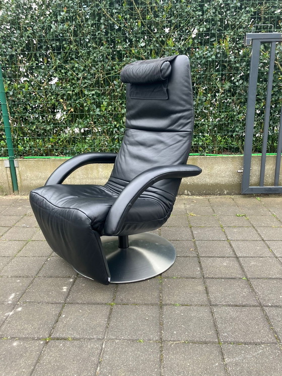 Image 1 of Jori Yoga Liege schwarz Leder Medi mono-move