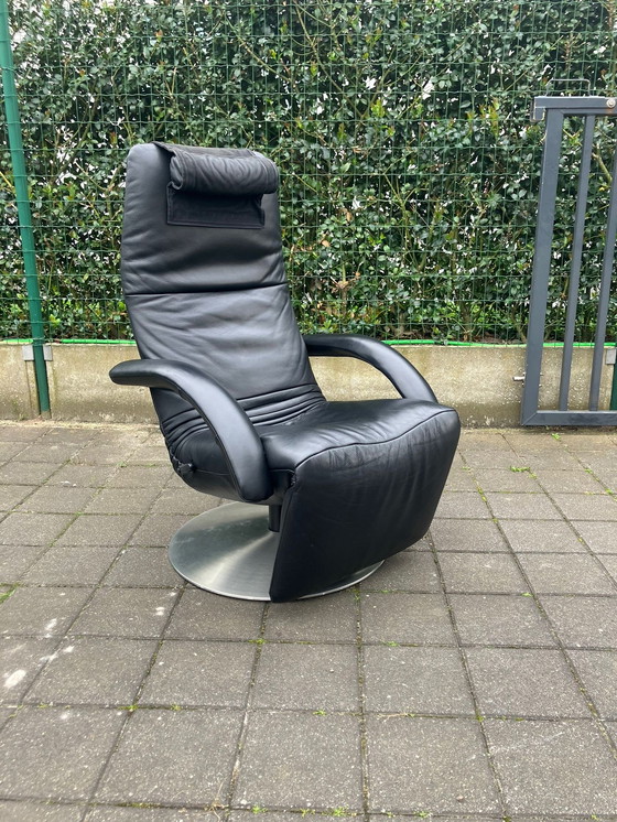 Image 1 of Jori Yoga Liege schwarz Leder Medi mono-move