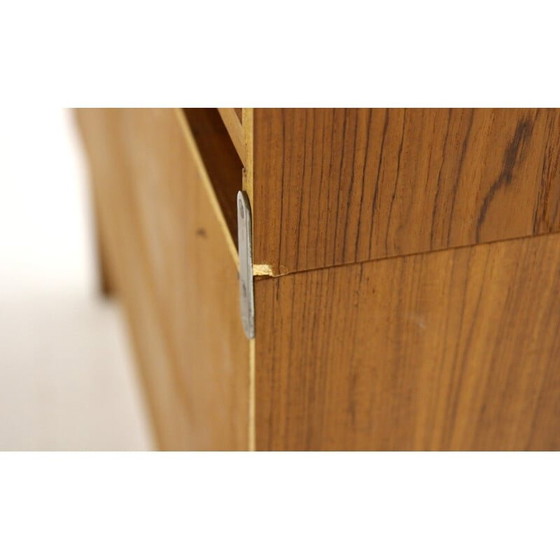 Image 1 of Skandinavisches Vintage-Bücherregal aus Teakholz von Tibro, Schweden 1960