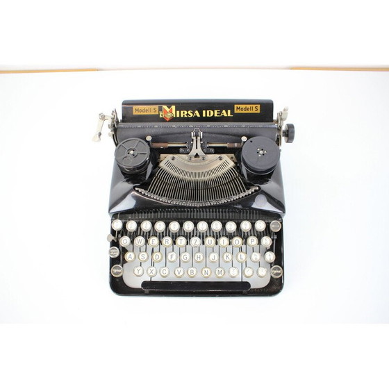 Image 1 of Alte Schreibmaschine "Mirsa" aus Metall von Seidl und Naumann, Deutschland 1934