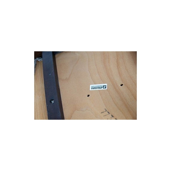 Image 1 of Satz von 4 dunklen Esszimmerstühlen von Farstrup, Dänemark 1960er Jahre