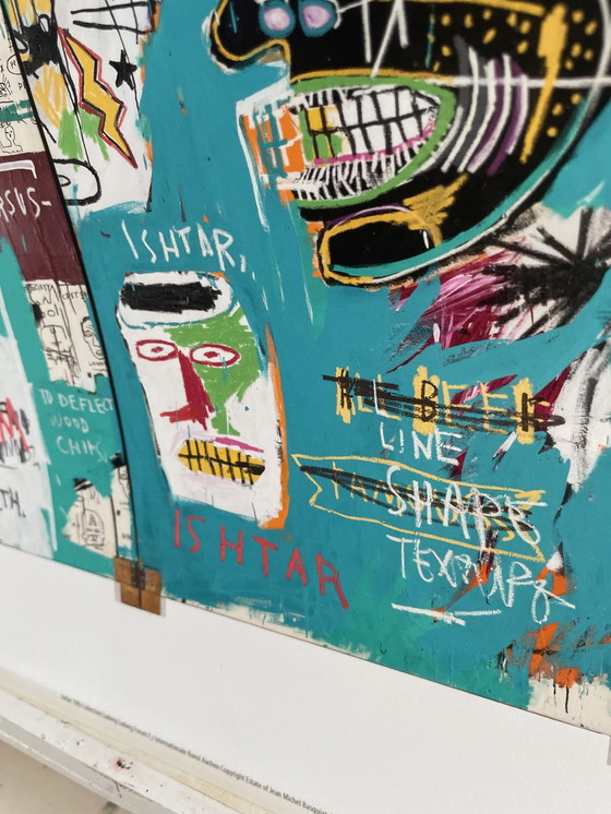 Image 1 of Jean Michel Basquiat - Ischtar-Plakat