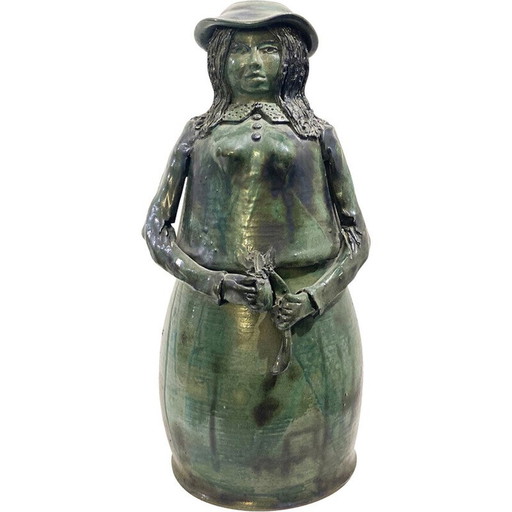 Vintage-Keramik-Skulptur