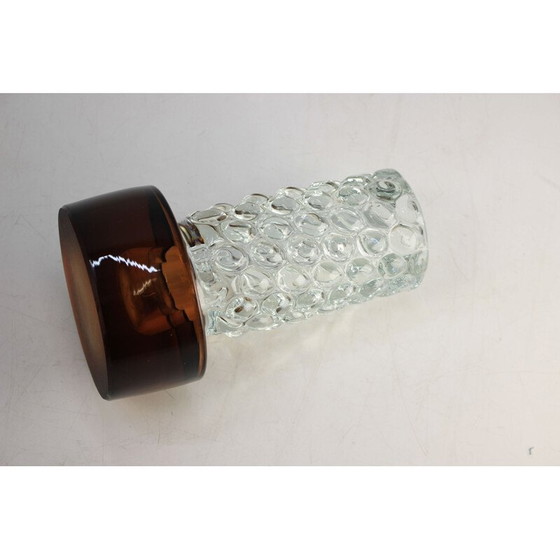 Image 1 of Alte tschechische Glasvase von Frantisek Vizner für Skrdlovice, 1970