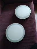 2x Willemse-Deckenleuchte
