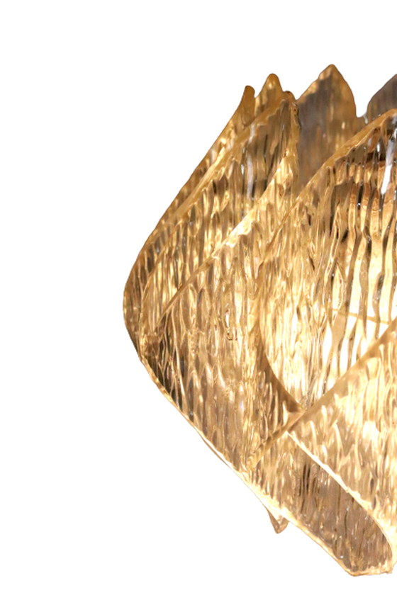 Image 1 of Frosted Ice kokerlamp - jaren 60 design "Friesoyte"