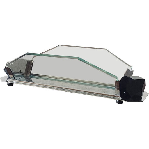 Kubistischer Tafelaufsatz im Art-Déco-Stil, Frankreich 1930-1940