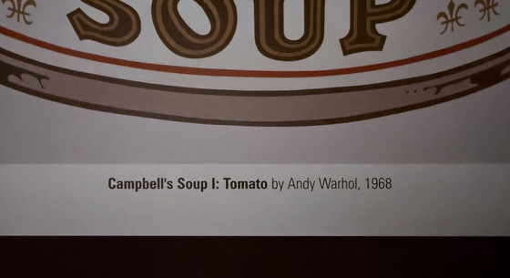 Image 1 of Andy Warhol: "Campbell's Soup I: Tomato, 1968". © Andy Warhol Foundation For The Visual Arts, New York.