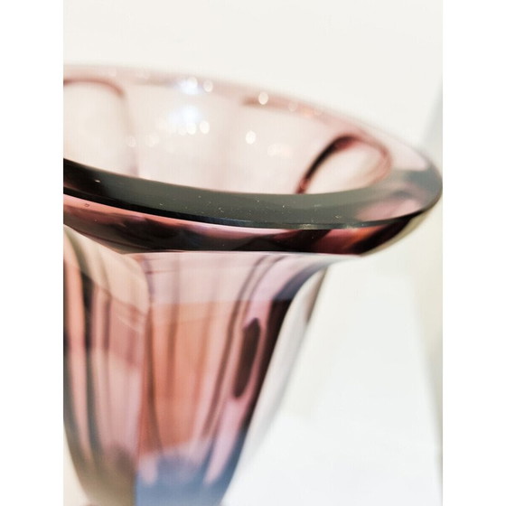 Image 1 of Mid Century Vase von Moser, Tschechisch
