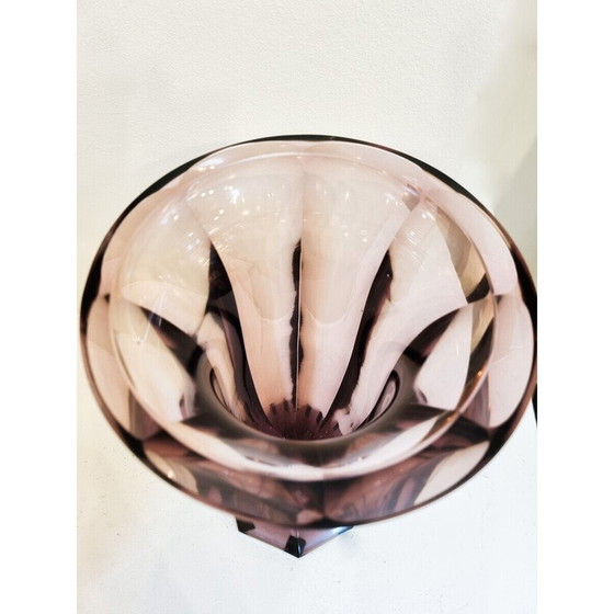 Image 1 of Mid Century Vase von Moser, Tschechisch