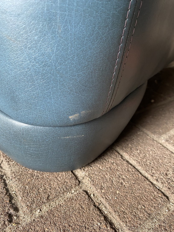 Image 1 of Chesterfield Sessel blau