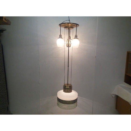 Image 1 of Jugendstil-Kronleuchter, Tschechoslowakei 1910