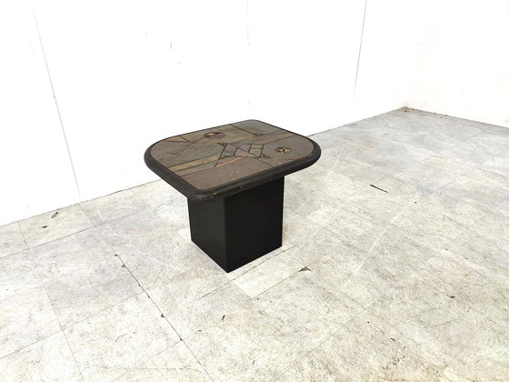 Image 1 of Brutalistischer Beistelltisch