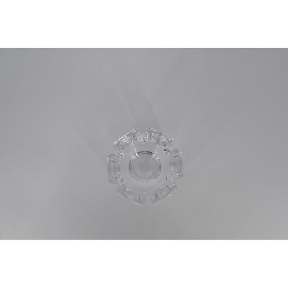 Image 1 of Corona-Schale aus Kristall von Lars Hellsten für Orrefors, skandinavisch 1970er Jahre