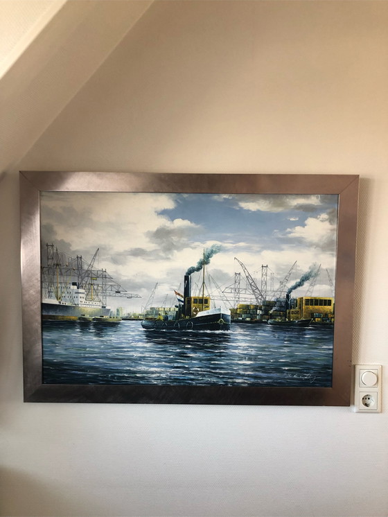 Image 1 of Frank van der Burg - Öl auf Leinwand