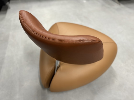 Image 1 of Leolux Pallone Armchair Lederdesignstuhl Braun