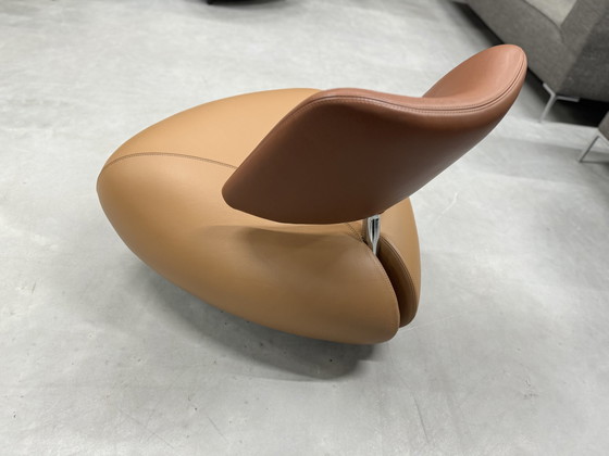 Image 1 of Leolux Pallone Armchair Lederdesignstuhl Braun