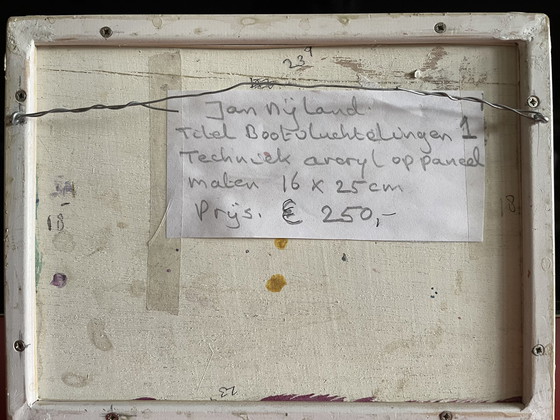 Image 1 of Jan Nijland 'Bootsflüchtlinge'