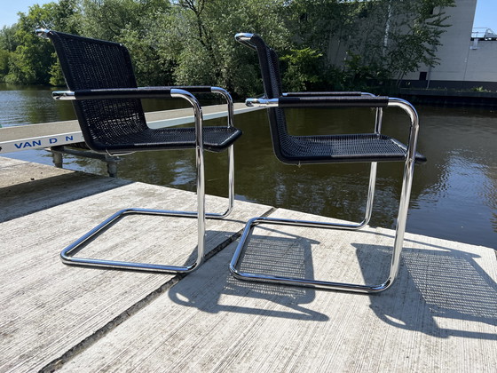 Image 1 of 2x Freischwinger im Bauhaus-Stil