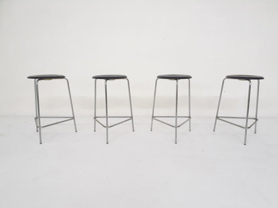 Image 1 of Arne Jacobsen für Fritz Hansen "M3170" Hocker, Dänemark, 1967