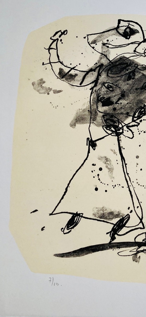 Image 1 of Kees Salentijn - Party Time II (Schwarzweiß) Lithographie