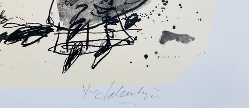 Kees Salentijn - Party Time II (Schwarzweiß) Lithographie