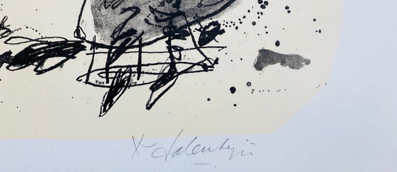 Image 1 of Kees Salentijn - Party Time II (Schwarzweiß) Lithographie