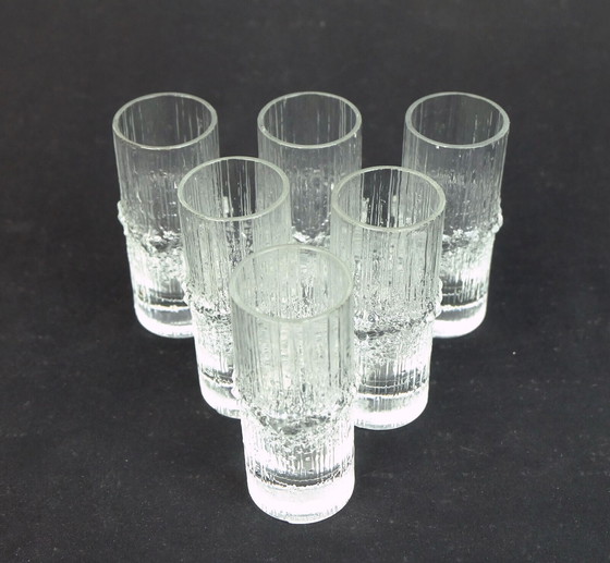 Image 1 of 6x Iittala Niva Schnapsgläser von Tapio Wirkkala