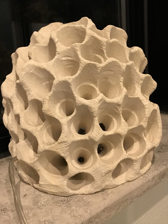 Image 1 of Tischlampe aus Kalkstein