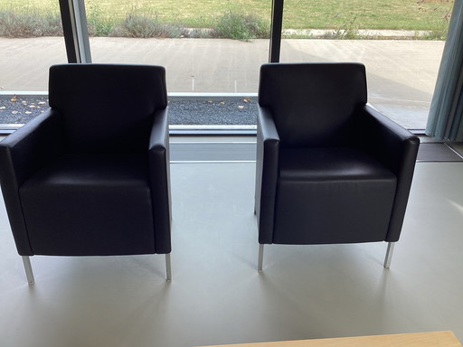 4x Moroso Stahlsessel