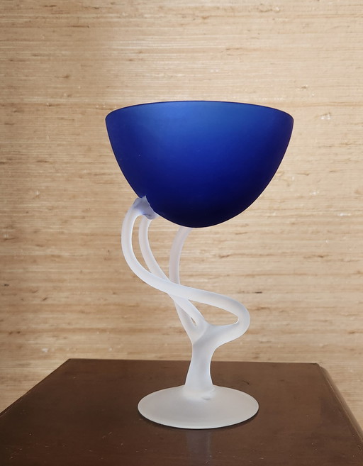 Jozefina Krosno Polen Oktopus Glasstück