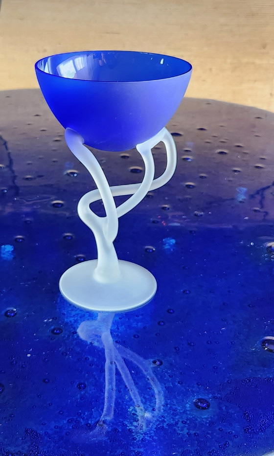 Image 1 of Jozefina Krosno Polen Oktopus Glasstück