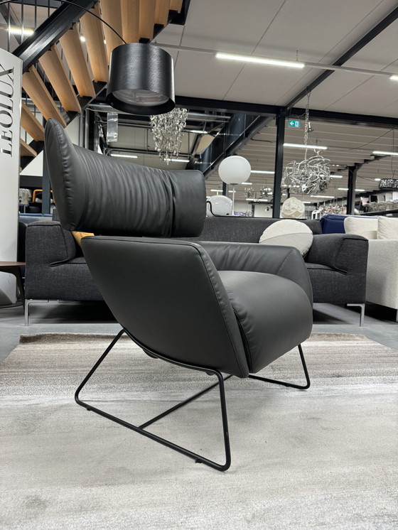 Image 1 of Montis George anthrazitfarbenes Leder